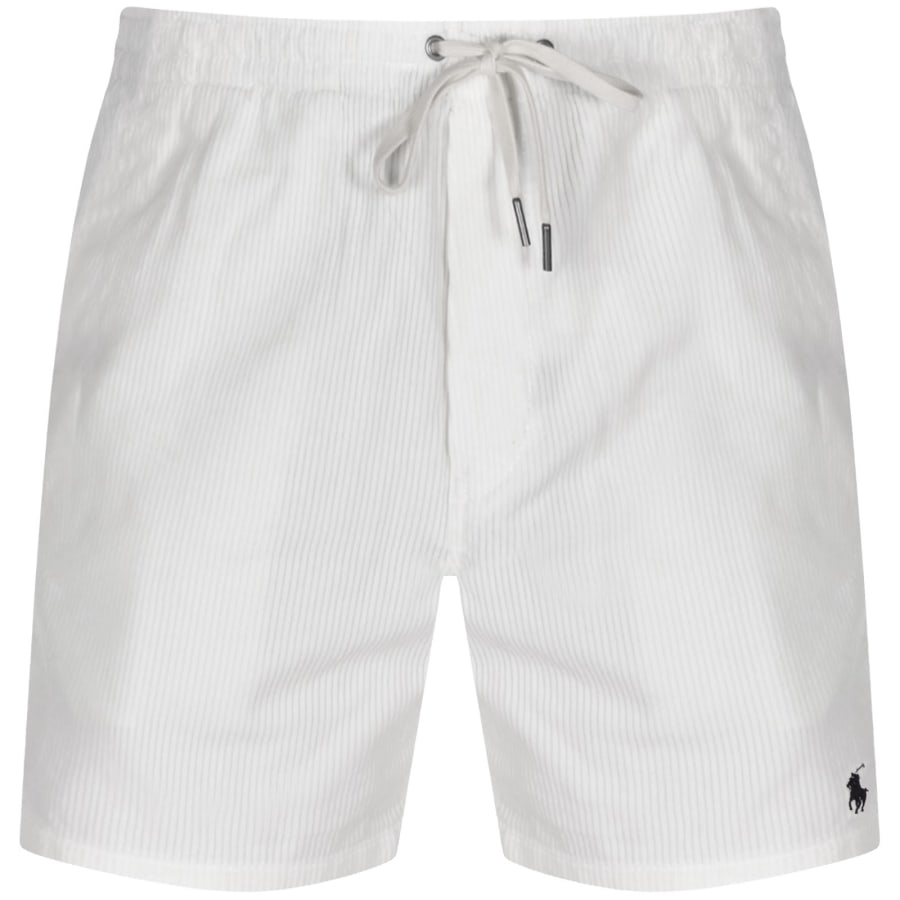 Image number 1 for Ralph Lauren Corduroy Shorts White