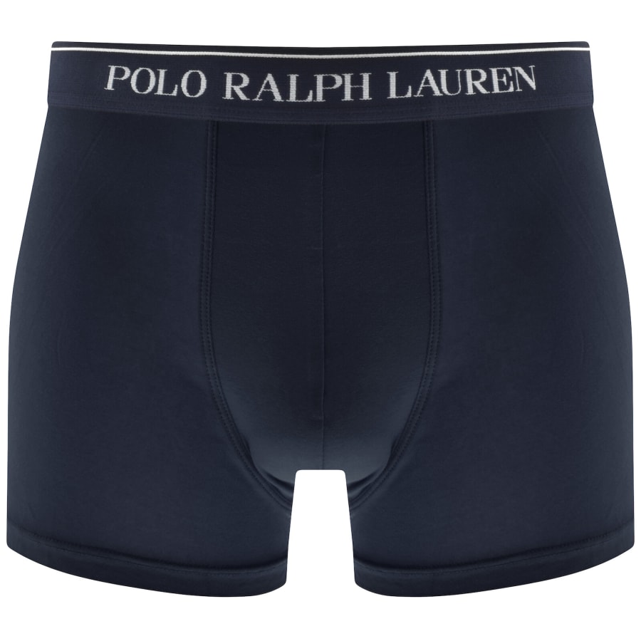 Image number 2 for Ralph Lauren Underwear 5 Pack Trunks Navy