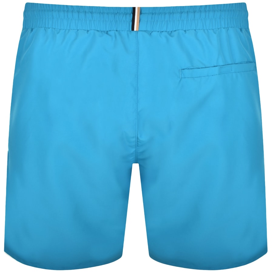 Image number 2 for BOSS Starfish Swim Shorts Turquoise