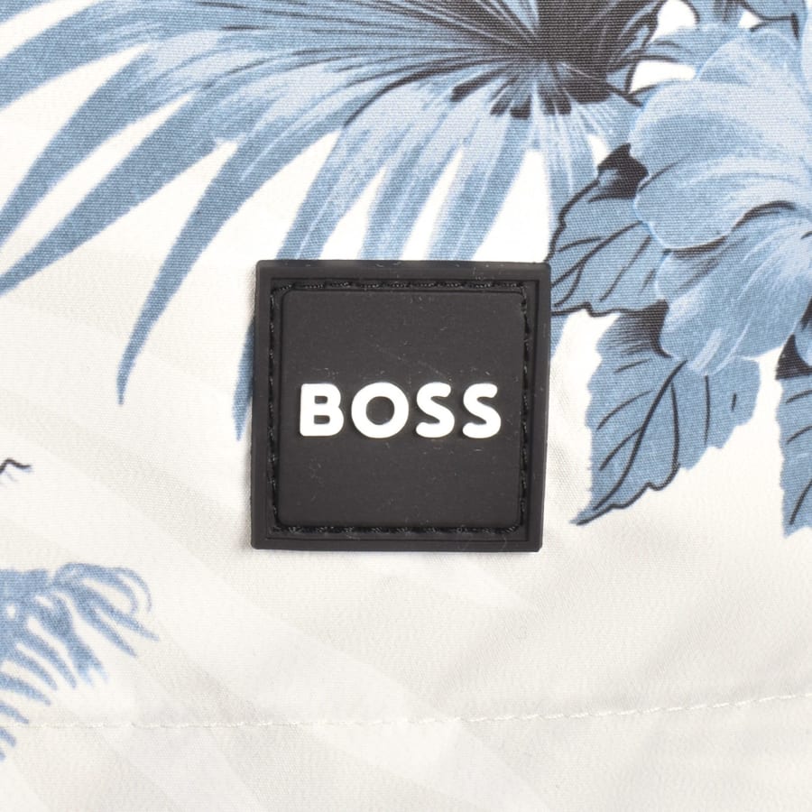 Image number 4 for BOSS Piranha Swim Shorts Blue