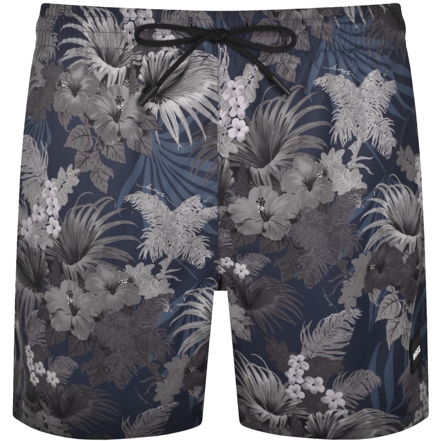 Image number 2 for BOSS Piranha Swim Shorts Medium Brown