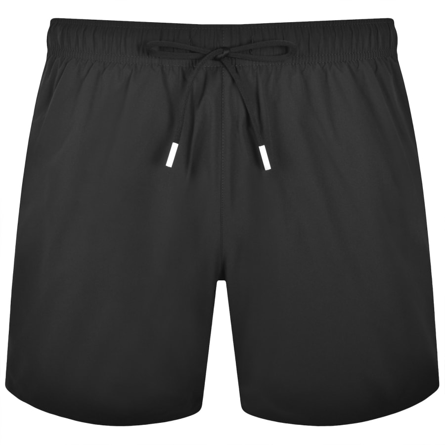 Image number 2 for BOSS Iconic Swim Shorts Dark Grey