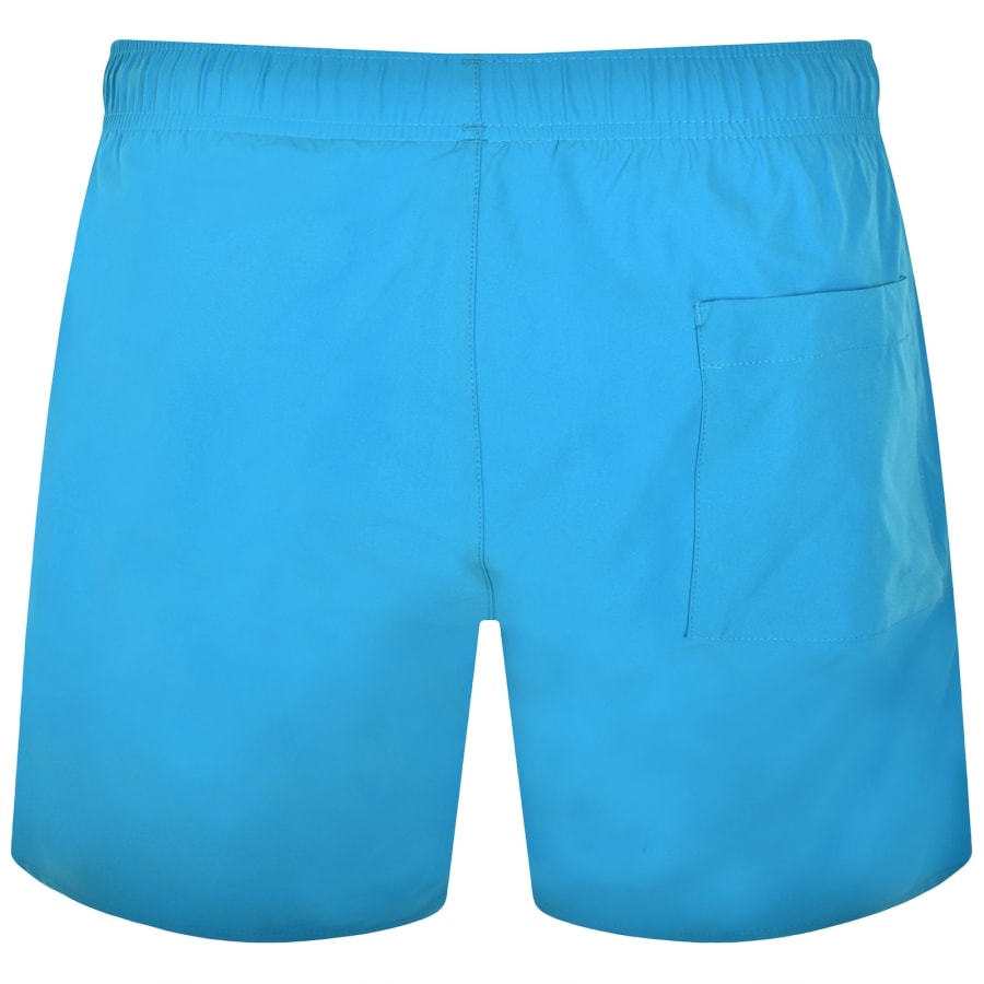 Image number 3 for BOSS Iconic Swim Shorts Turquoise