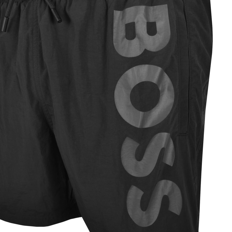 Image number 3 for BOSS Octopus Swim Shorts Grey