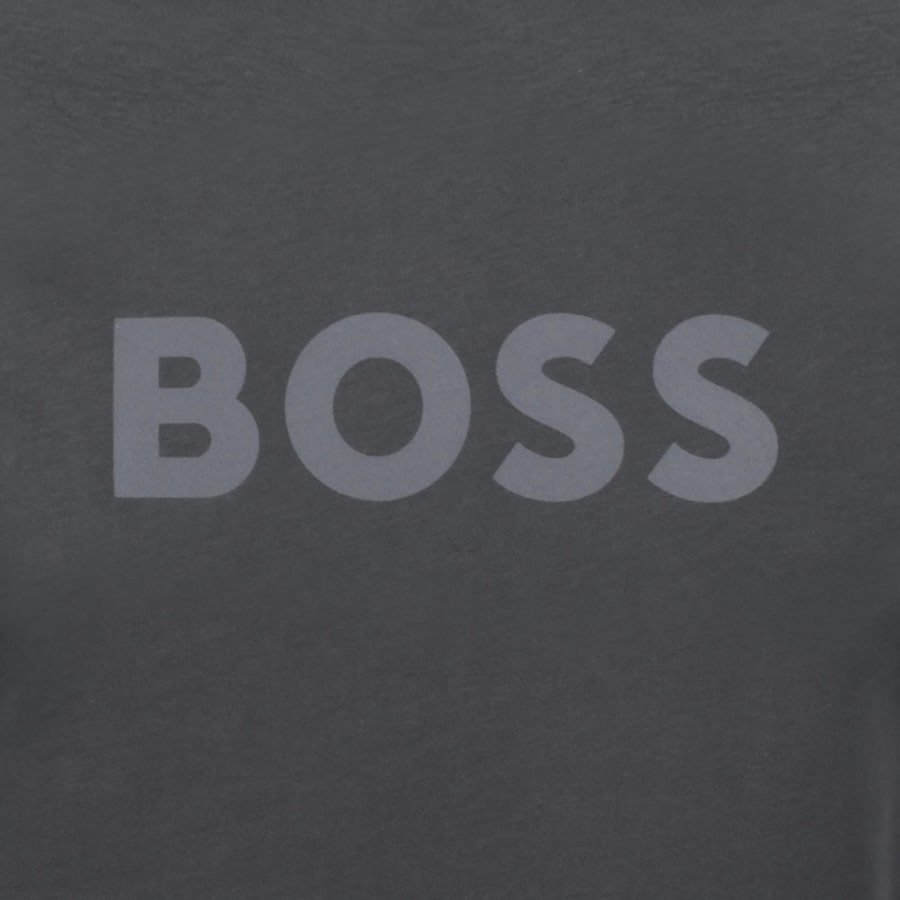 Image number 3 for BOSS Logo T Shirt Grey