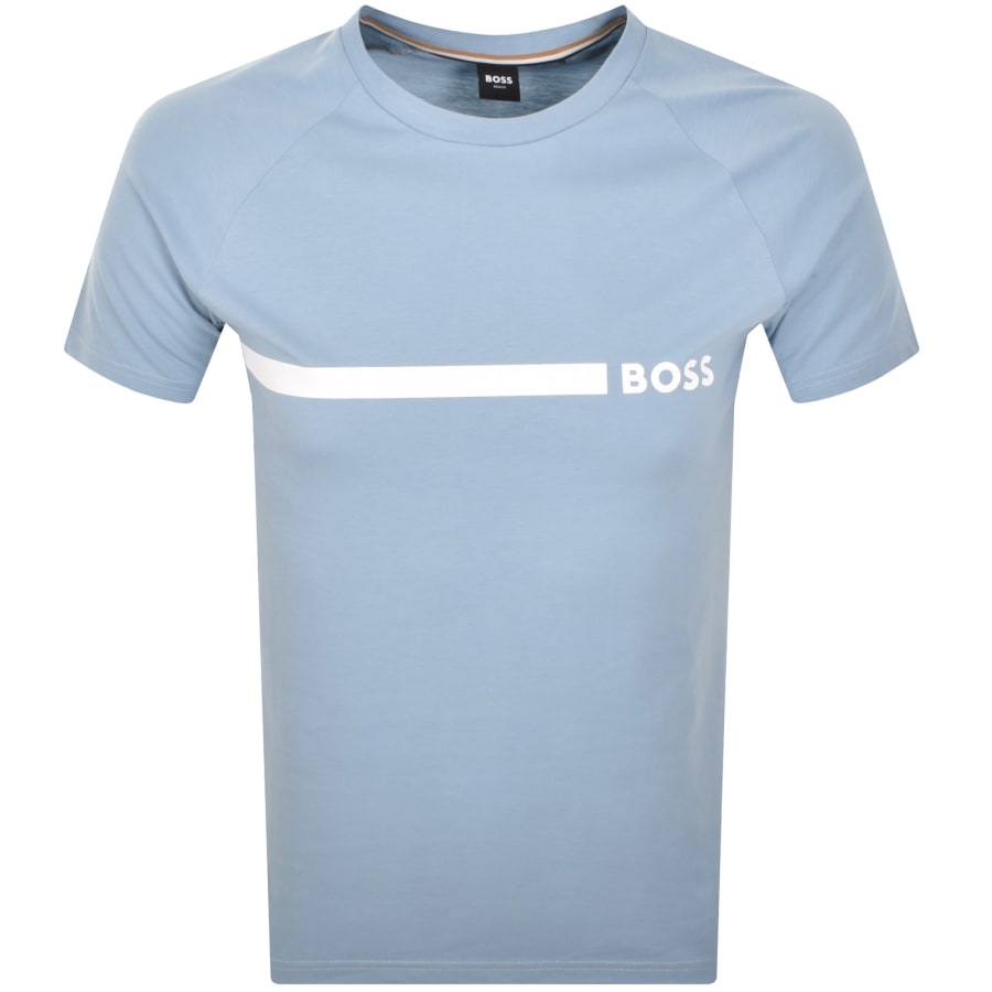 Image number 1 for BOSS Slim Fit T Shirt Blue