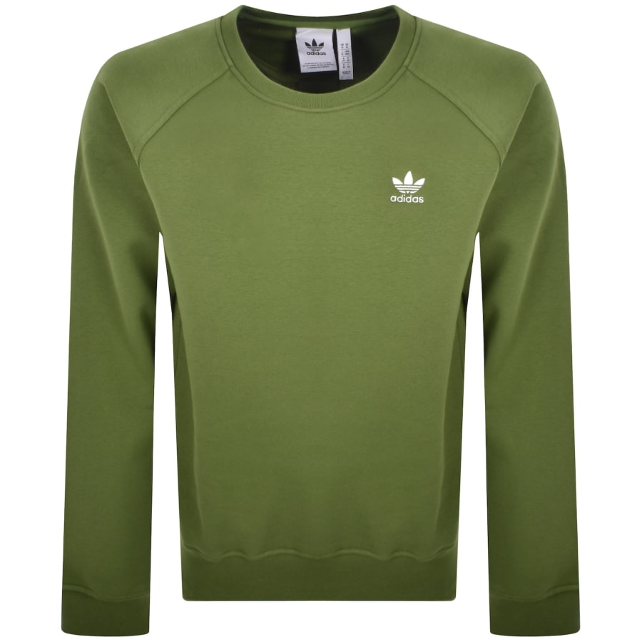 Image number 1 for adidas Originals Essential Sweatshirt Olive