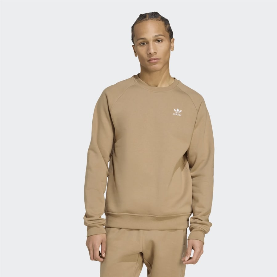 Image number 4 for adidas Originals Essential Sweatshirt Brown