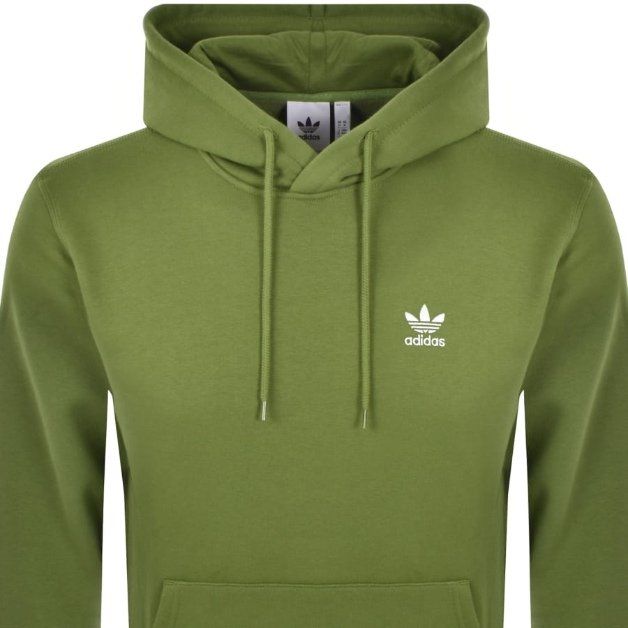 Image number 2 for adidas Originals Essential Hoodie Olive