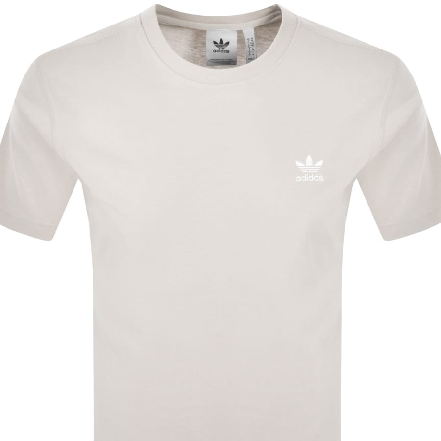Image number 2 for adidas Originals Trefoil T Shirt Wonder White