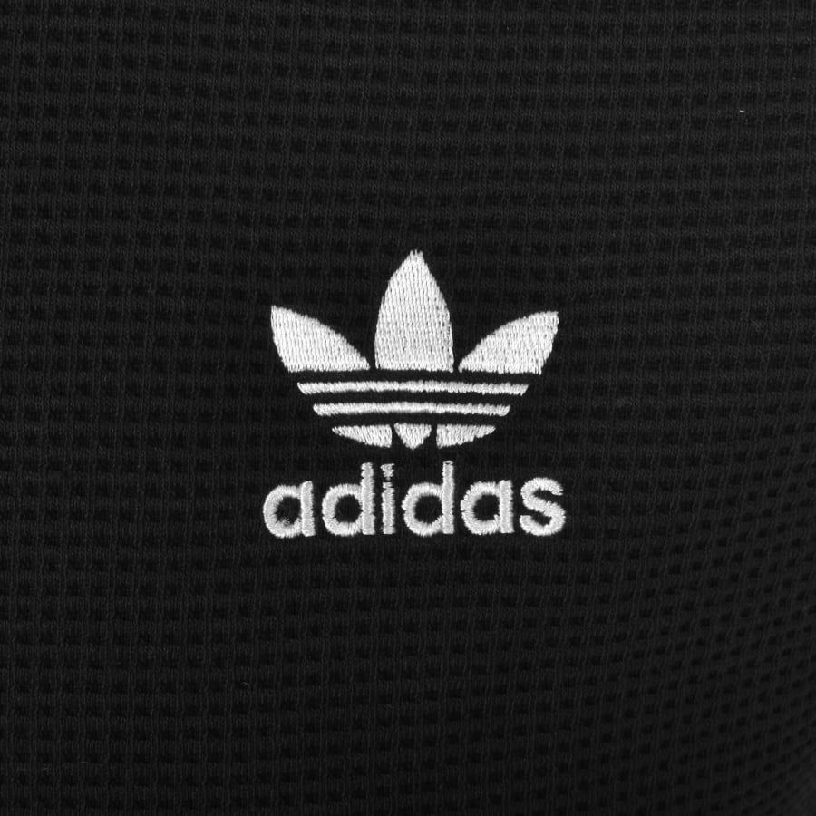 Image number 3 for adidas Originals Essential Waffle T Shirt Black