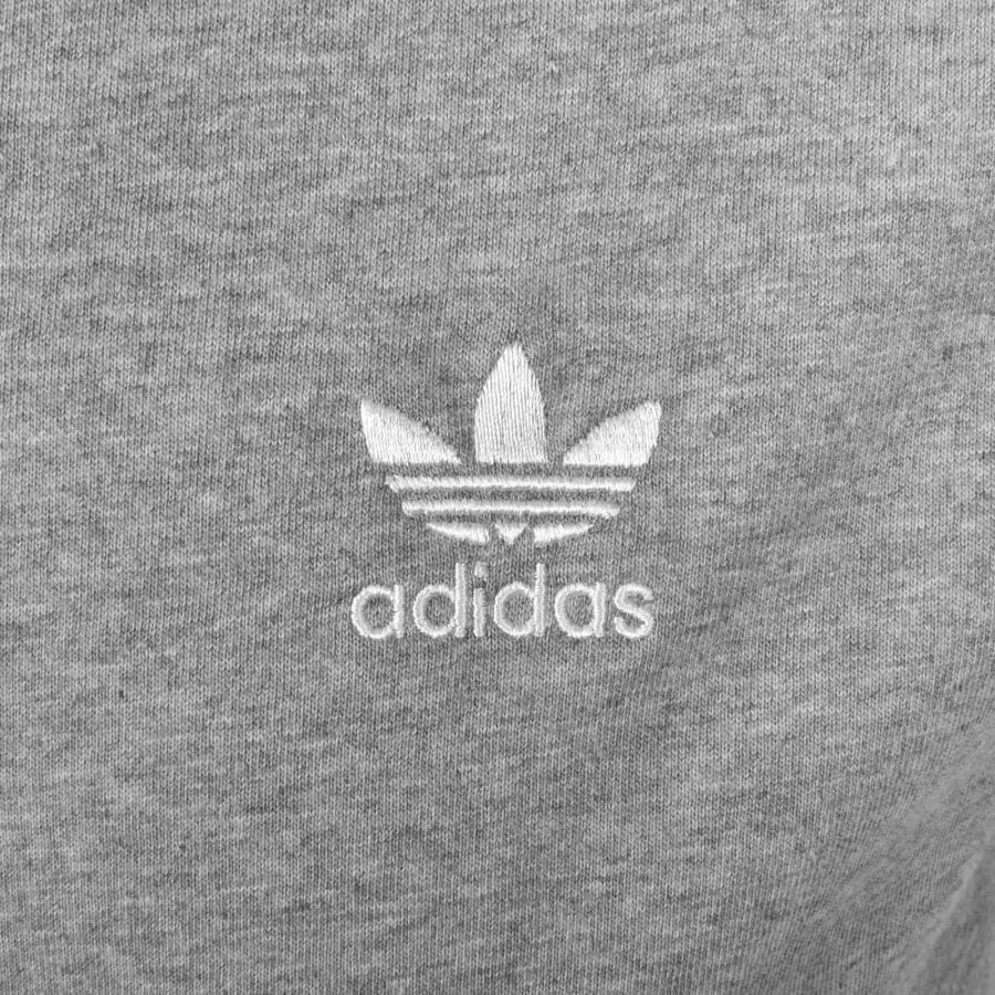 Image number 3 for adidas Trefoil Essential T Shirt Grey