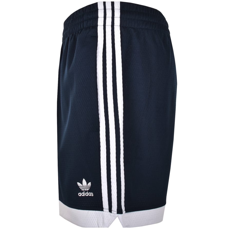 Image number 5 for adidas Originals Mockeyelet Shorts Navy