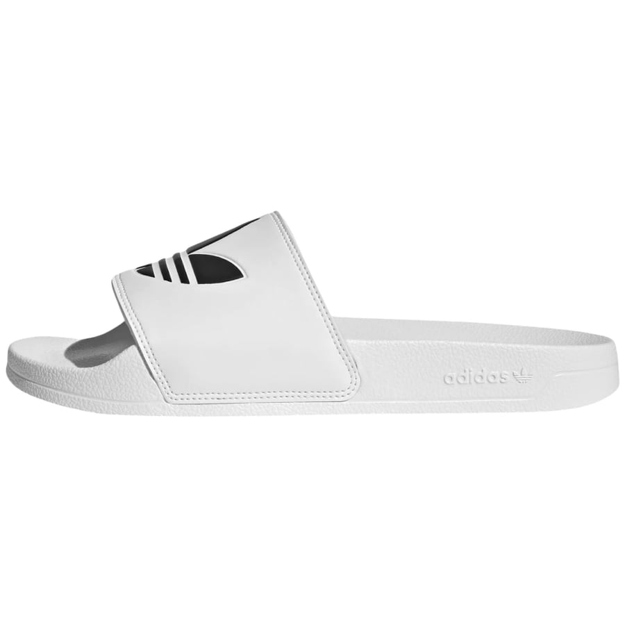 Image number 2 for adidas Originals Adilette Sliders White