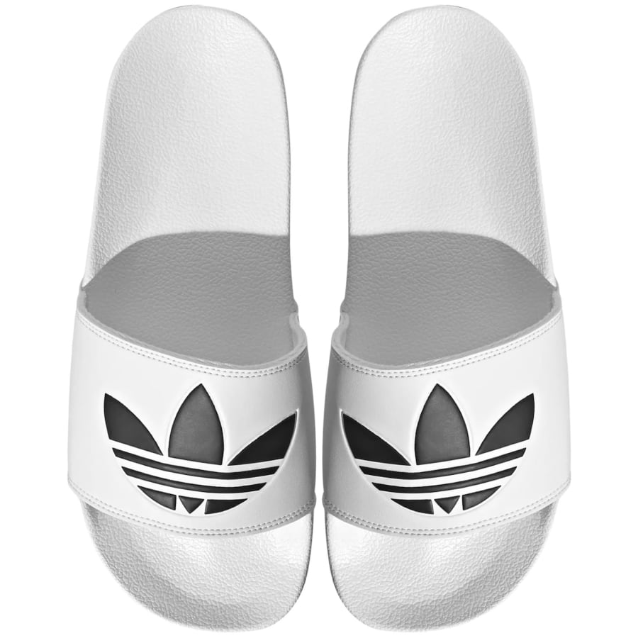 Image number 1 for adidas Originals Adilette Sliders White