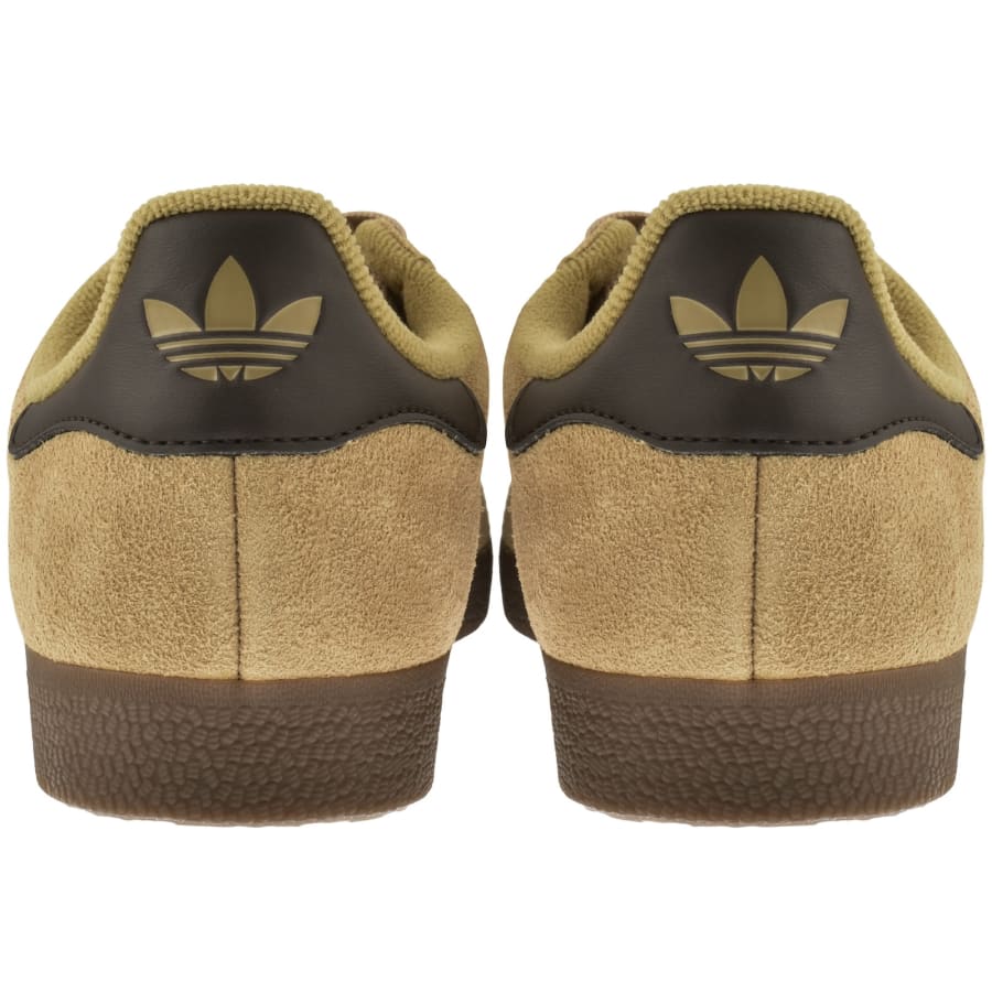 Image number 2 for adidas Originals Gazelle Trainers Beige