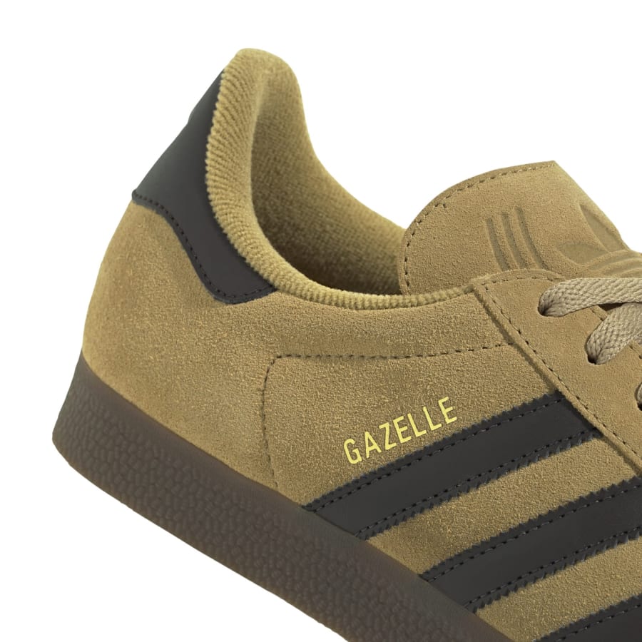 Image number 4 for adidas Originals Gazelle Trainers Beige