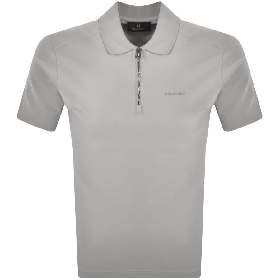 Image number 1 for Belstaff Alloy Polo T Shirt Grey