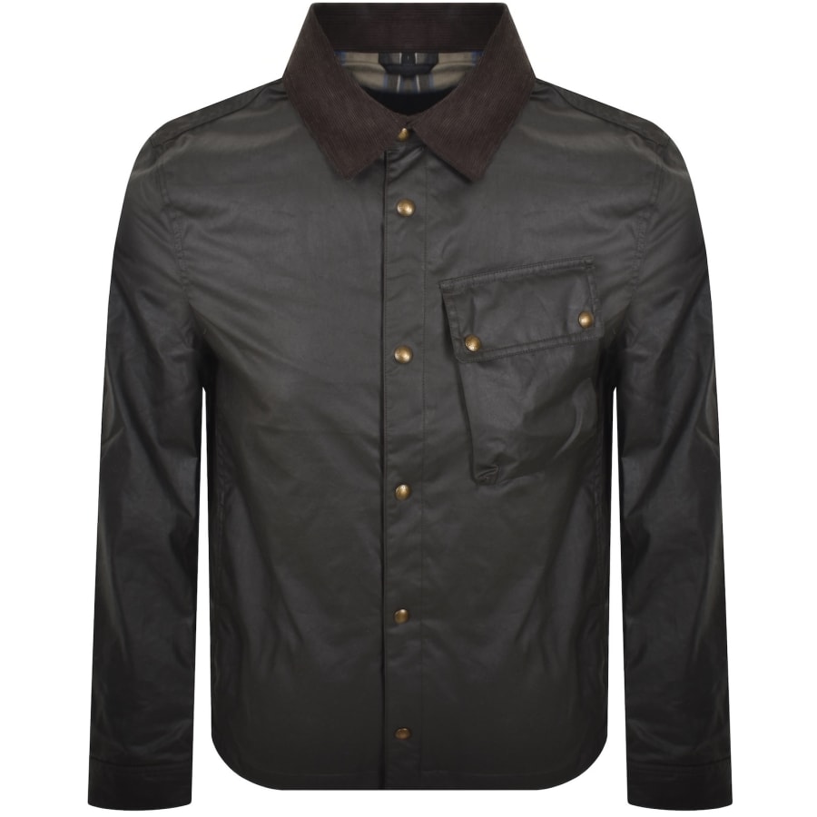 Image number 2 for Belstaff Ground Jacket Green