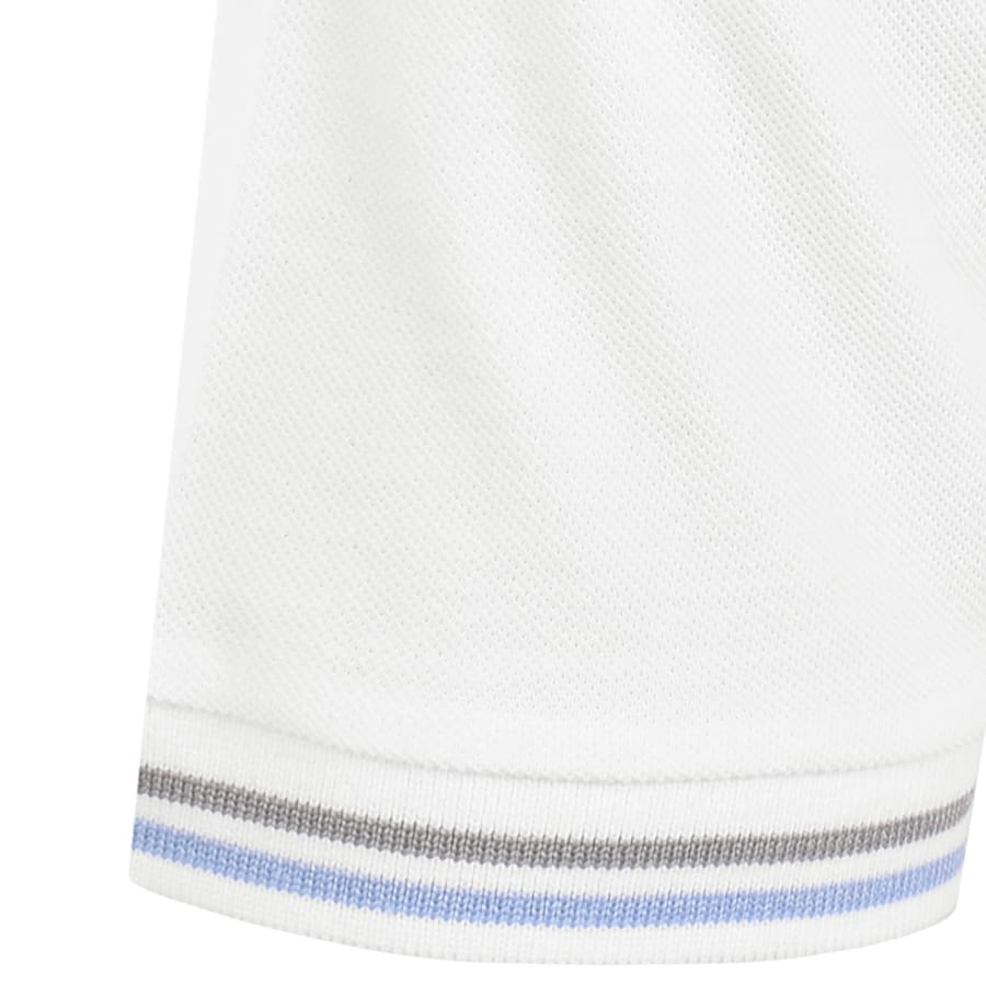 Image number 4 for Ellesse Rooks Tipped Polo T Shirt White