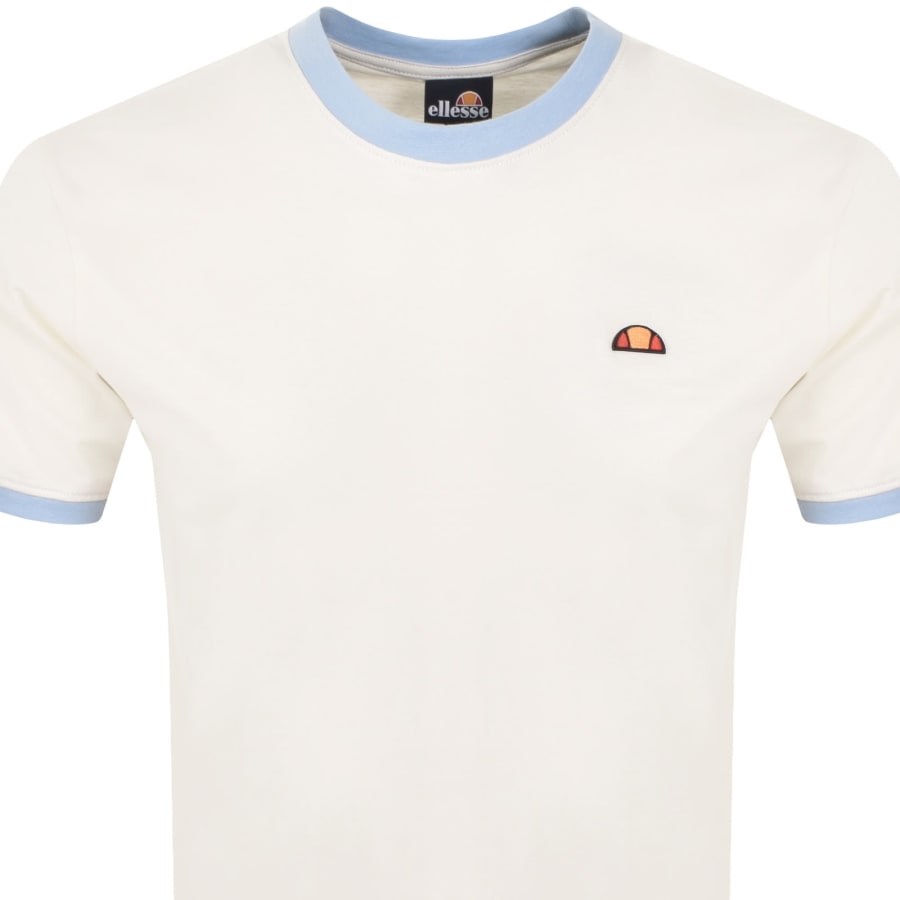 Image number 2 for Ellesse Medunitos T Shirt Off White