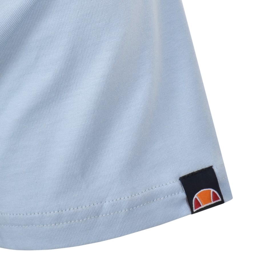 Image number 4 for Ellesse Ollio Logo T Shirt Blue