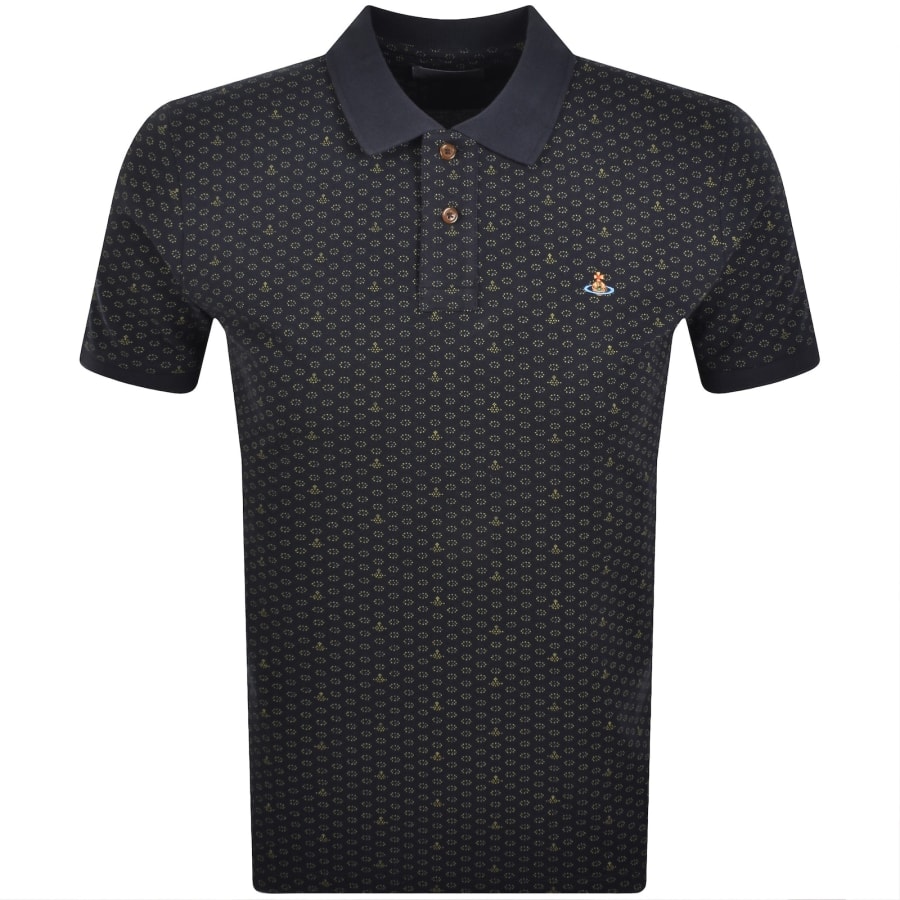 Image number 1 for Vivienne Westwood Classic Polo T Shirt Navy