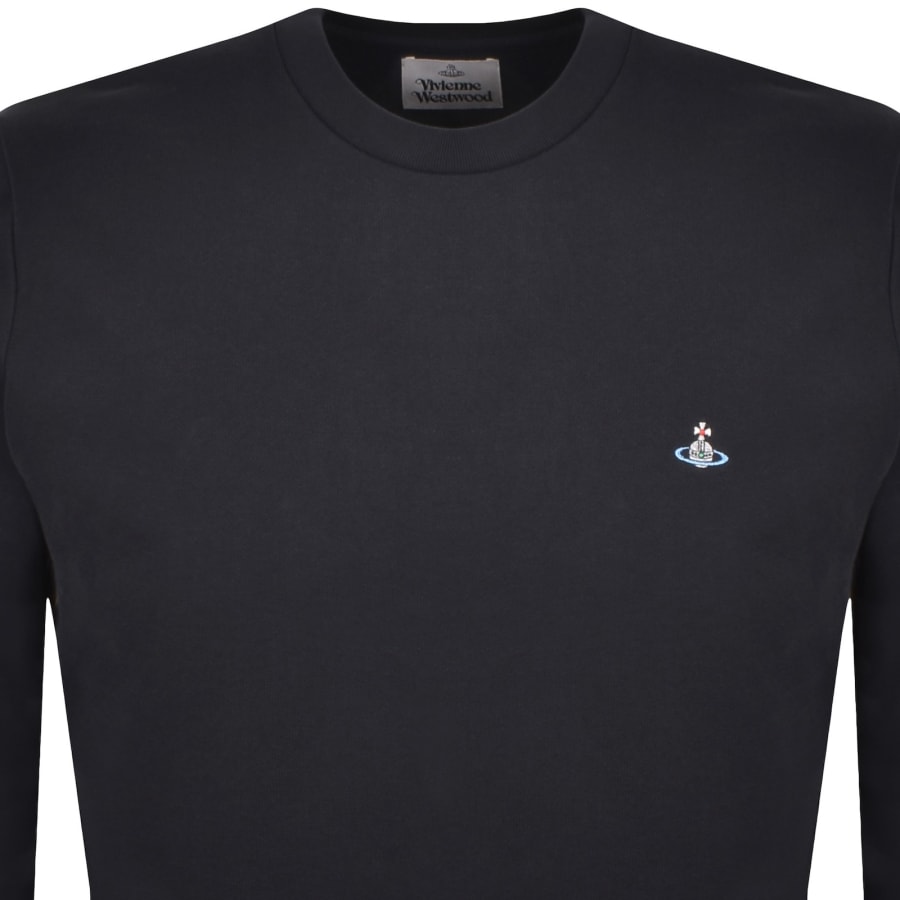 Image number 2 for Vivienne Westwood Roundneck Sweatshirt Navy