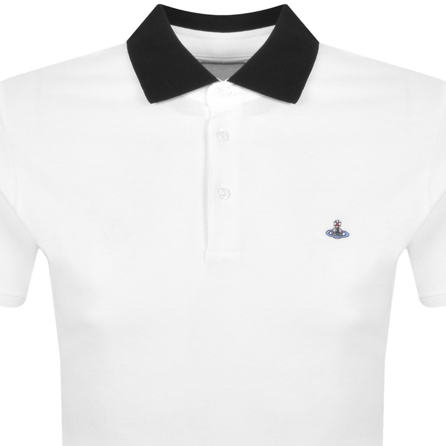 Image number 2 for Vivienne Westwood Classic Polo T Shirt White