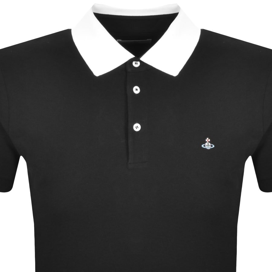 Image number 2 for Vivienne Westwood Classic Polo T Shirt Black