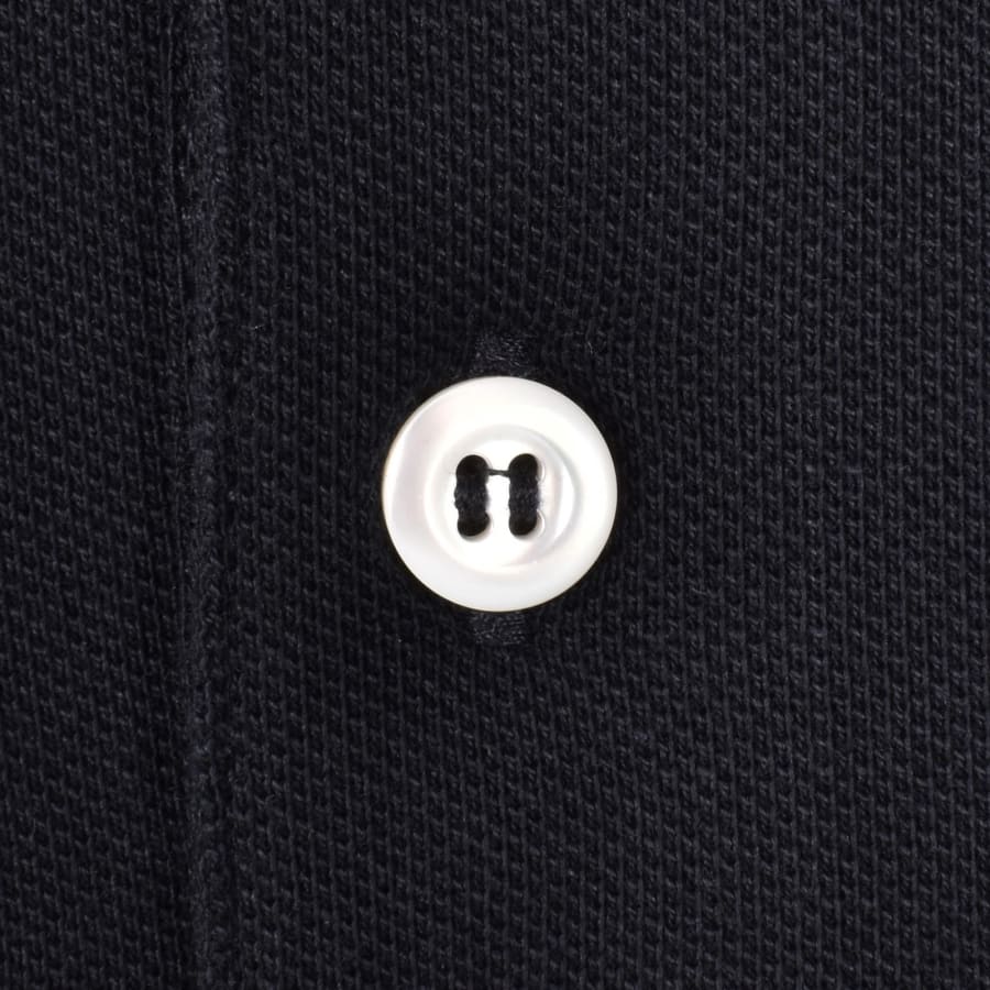 Image number 4 for Vivienne Westwood Long Sleeve Polo Navy