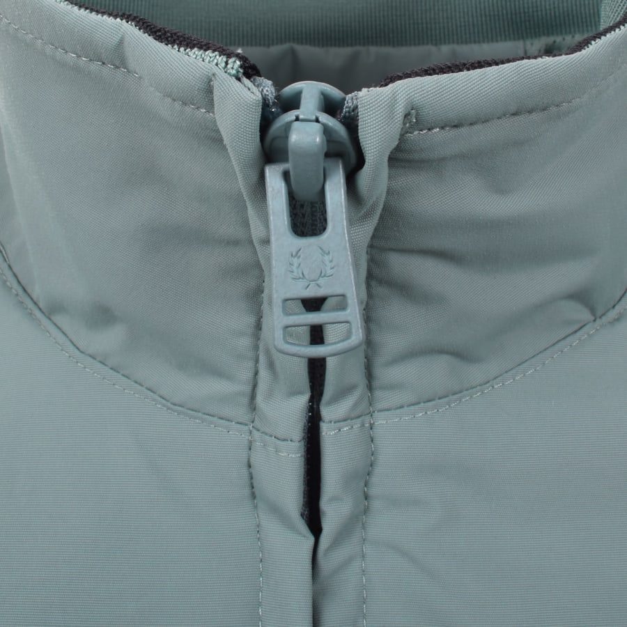 Image number 4 for Fred Perry Brentham Jacket Stockport Blue