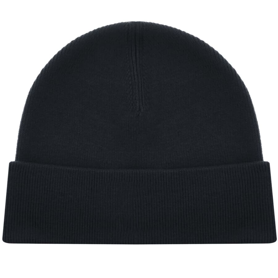 Image number 2 for Fred Perry Classic Beanie Hat Navy