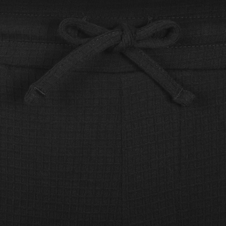 Image number 5 for HUGO Austin Waffle Joggers Black