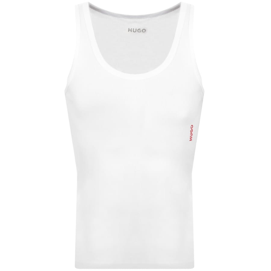 Image number 2 for HUGO 3 Pack Vests White