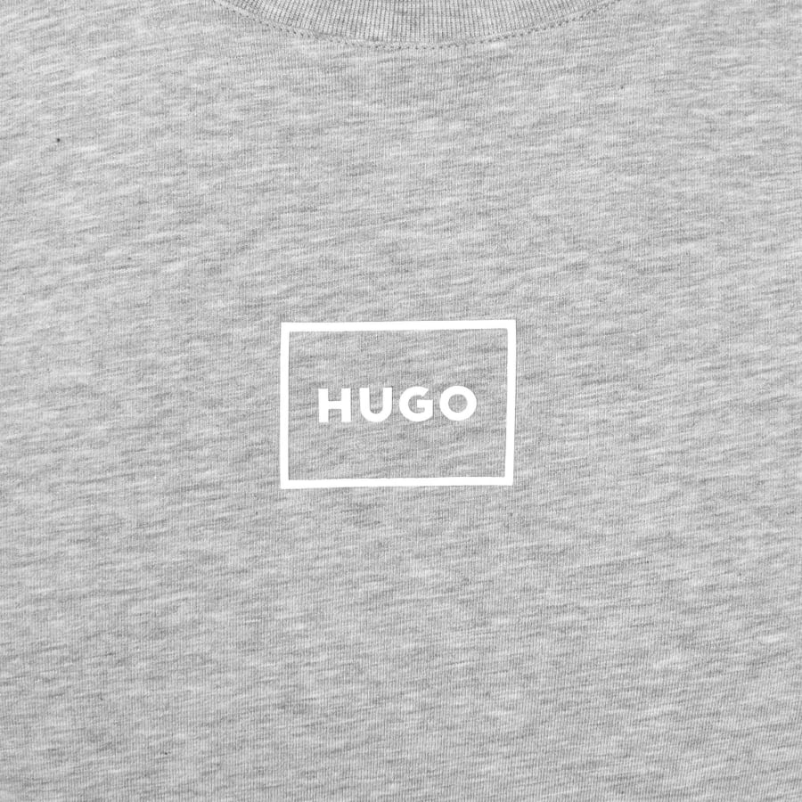 Image number 3 for HUGO Laze T Shirt Grey