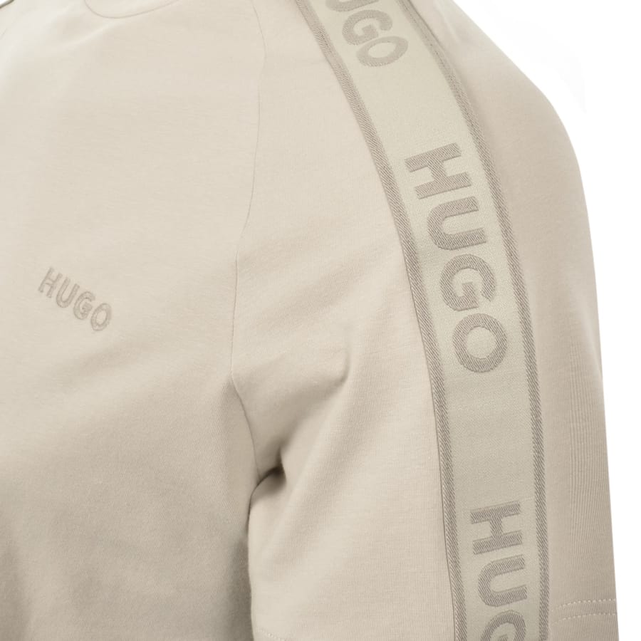 Image number 5 for HUGO Liam T Shirt Beige