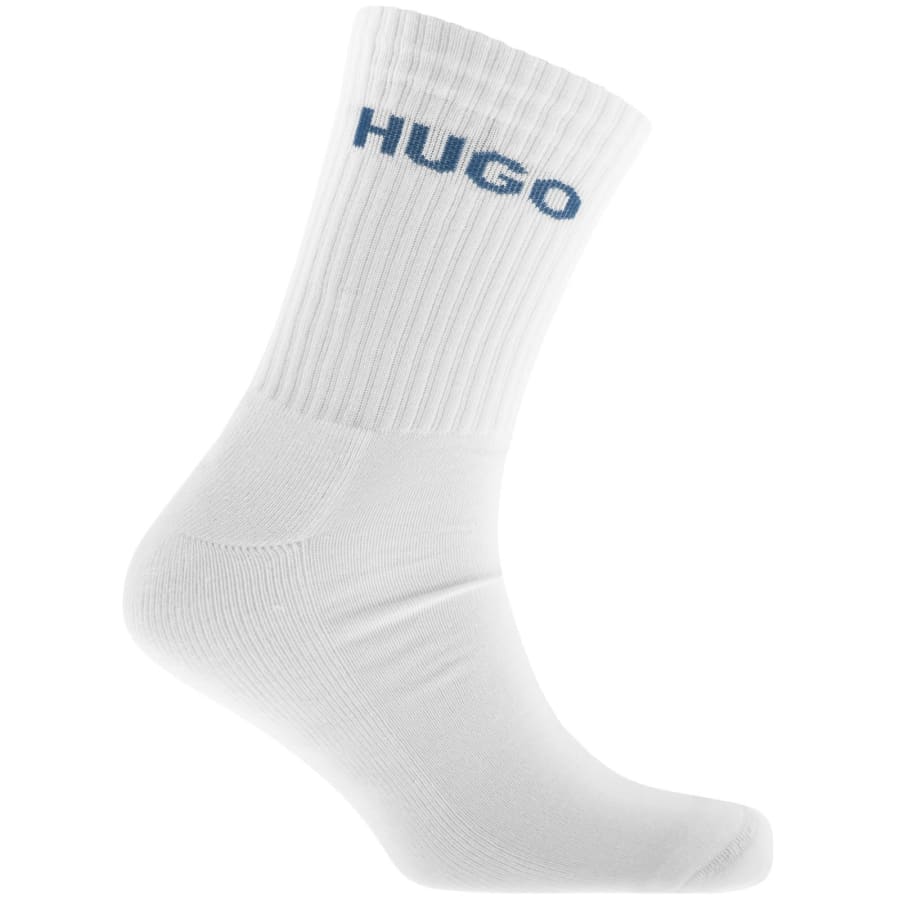 Image number 2 for HUGO 6 Pack Logo Socks