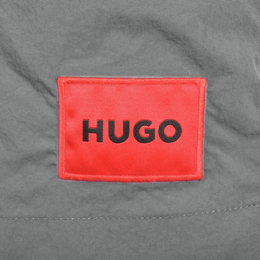 Image number 3 for HUGO Dominica Swim Shorts Grey
