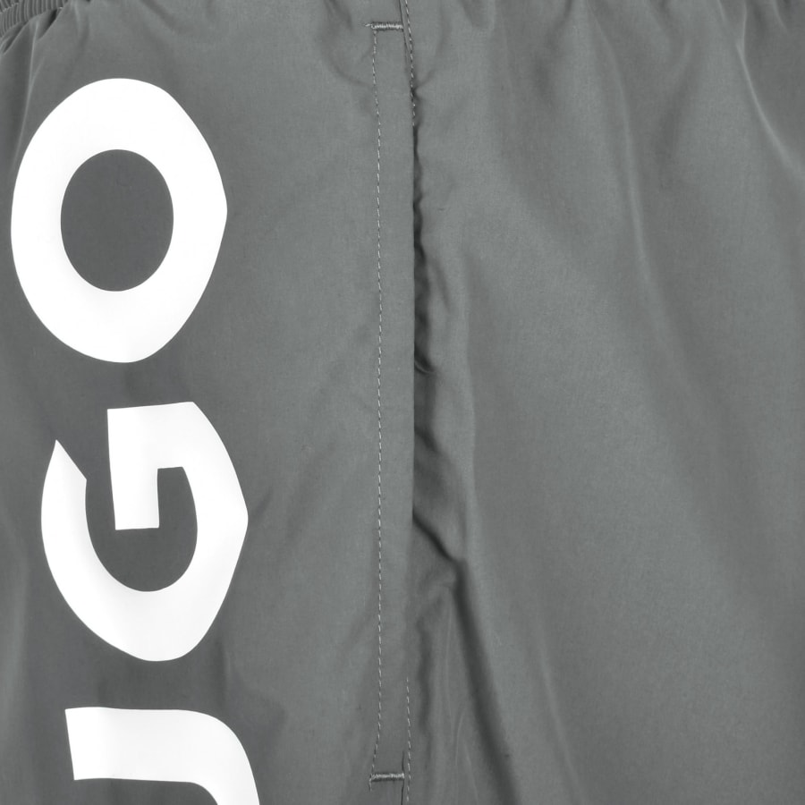 Image number 4 for HUGO ABAS Swim Shorts Grey