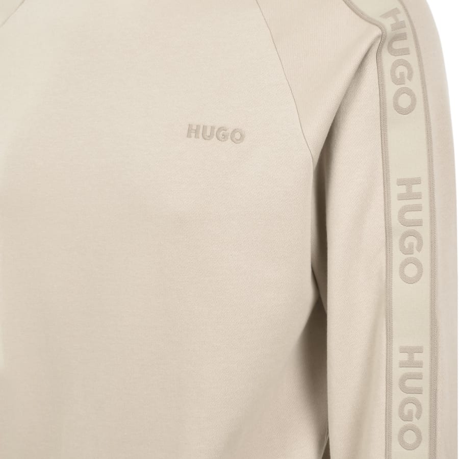 Image number 5 for HUGO Liam Sweatshirt Beige