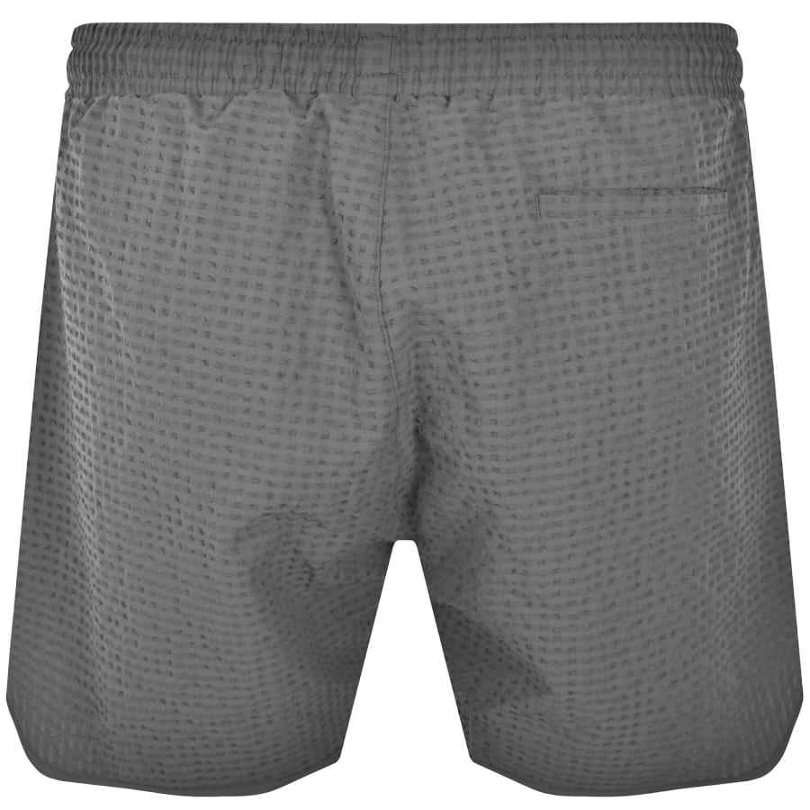 Image number 2 for HUGO Chaffle Swim Shorts Grey