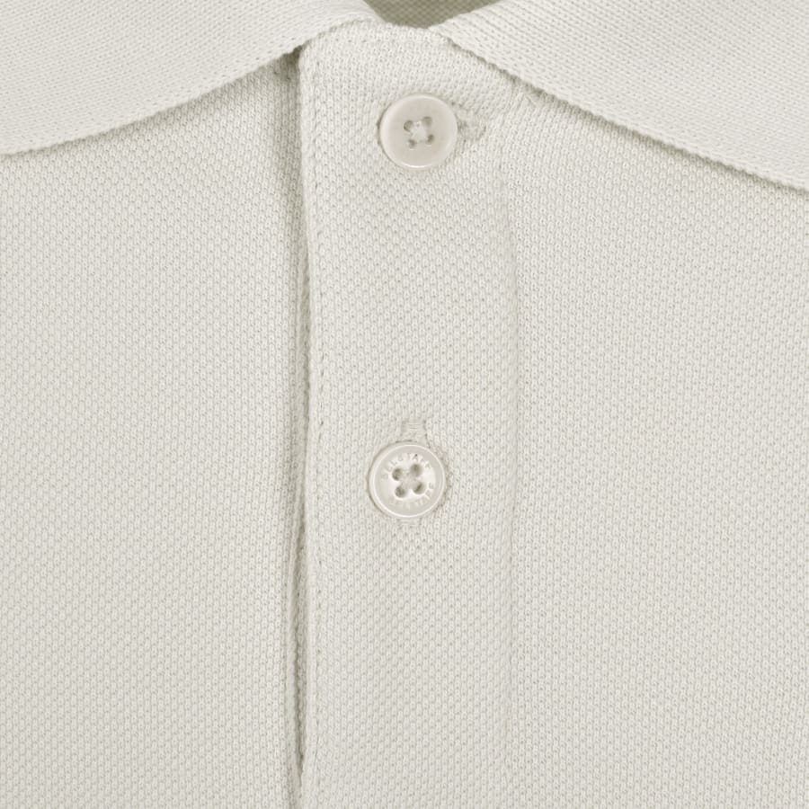 Image number 4 for Belstaff Short Sleeve Polo T Shirt Silver Birch