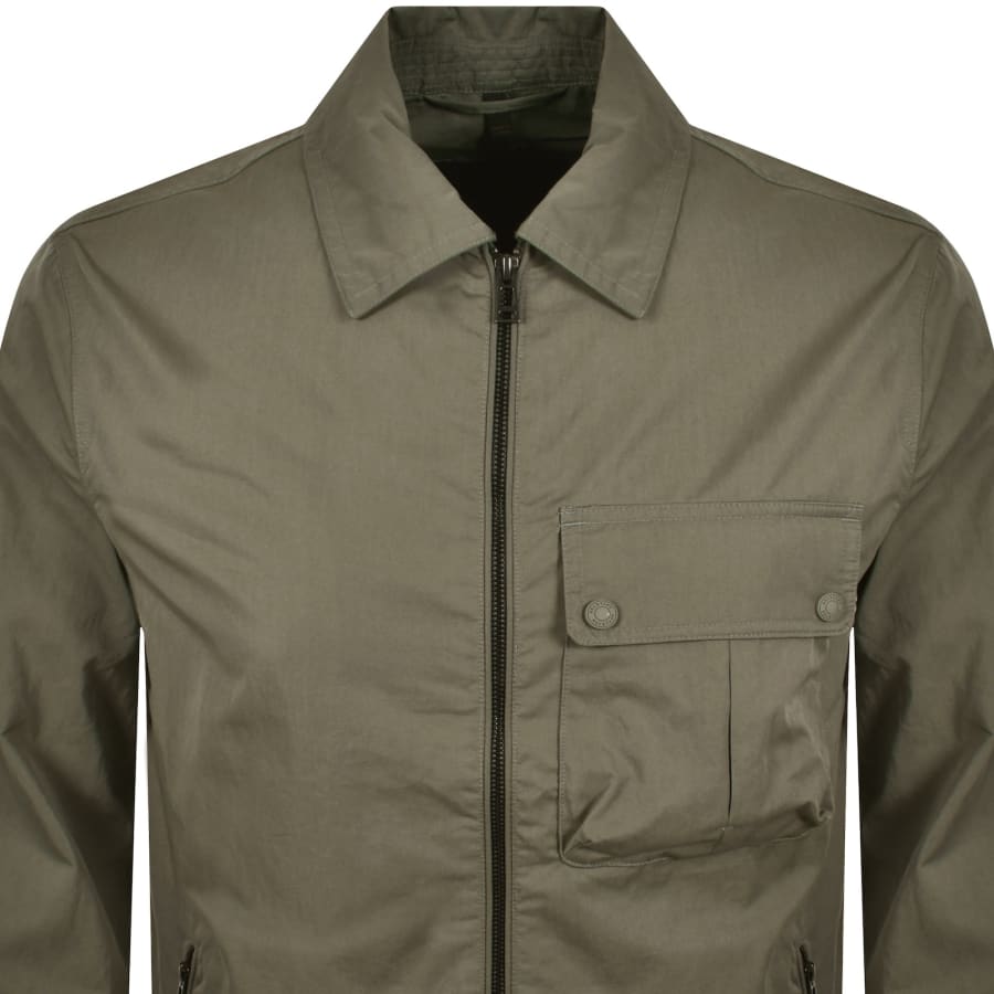 Image number 3 for Belstaff Drome Overshirt Major Brown