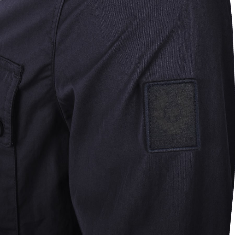 Image number 4 for Belstaff Drome Overshirt Dark Ink