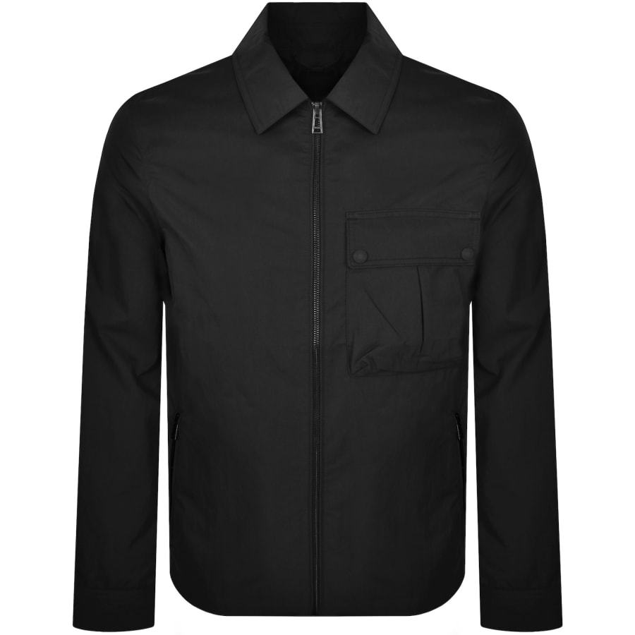Image number 2 for Belstaff Drome Overshirt Black