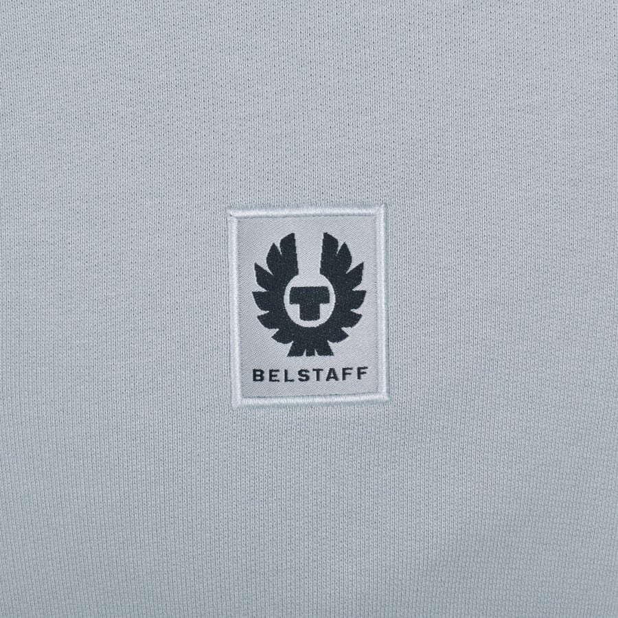 Image number 3 for Belstaff Logo Pullover Hoodie Blue