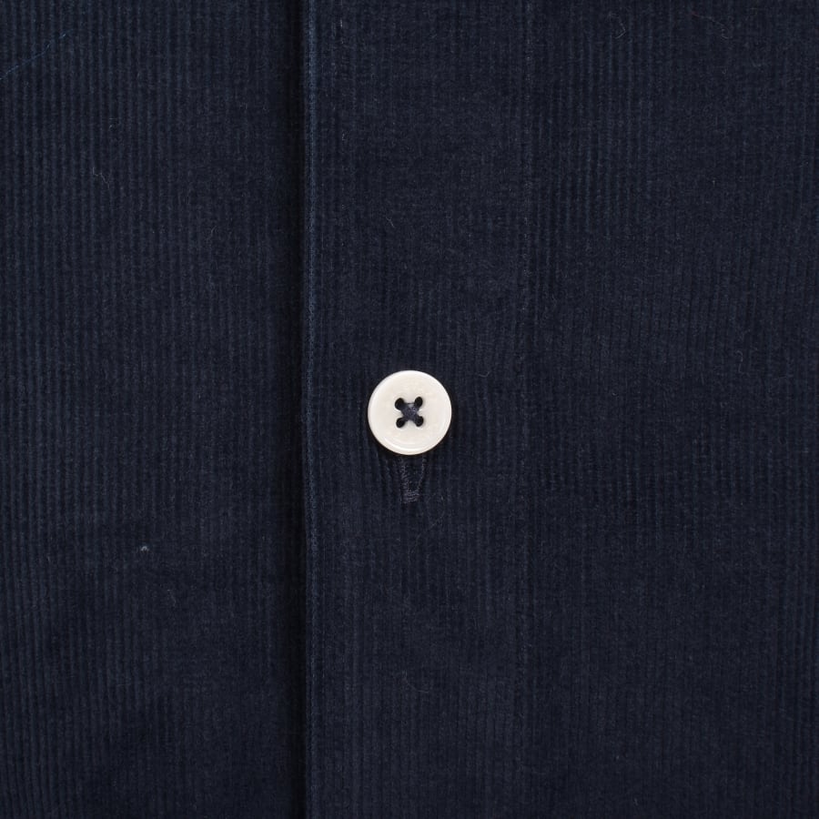 Image number 4 for Belstaff Corduroy Street Shirt Dark Ink Navy
