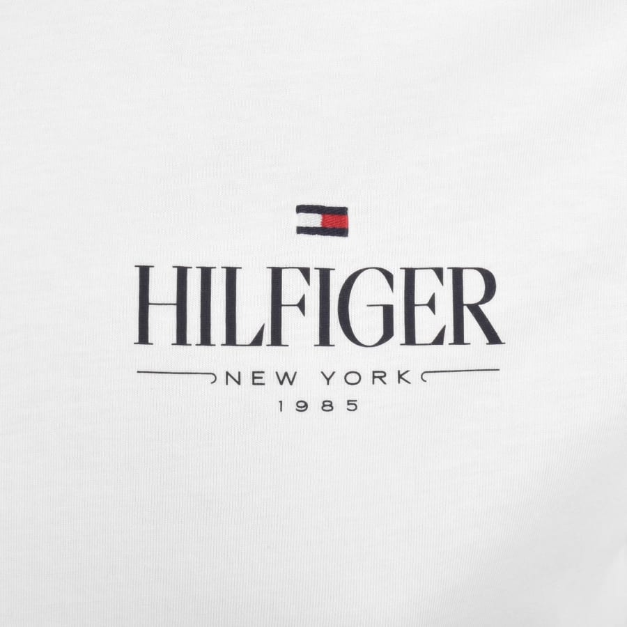 Image number 3 for Tommy Hilfiger Stack T Shirt White