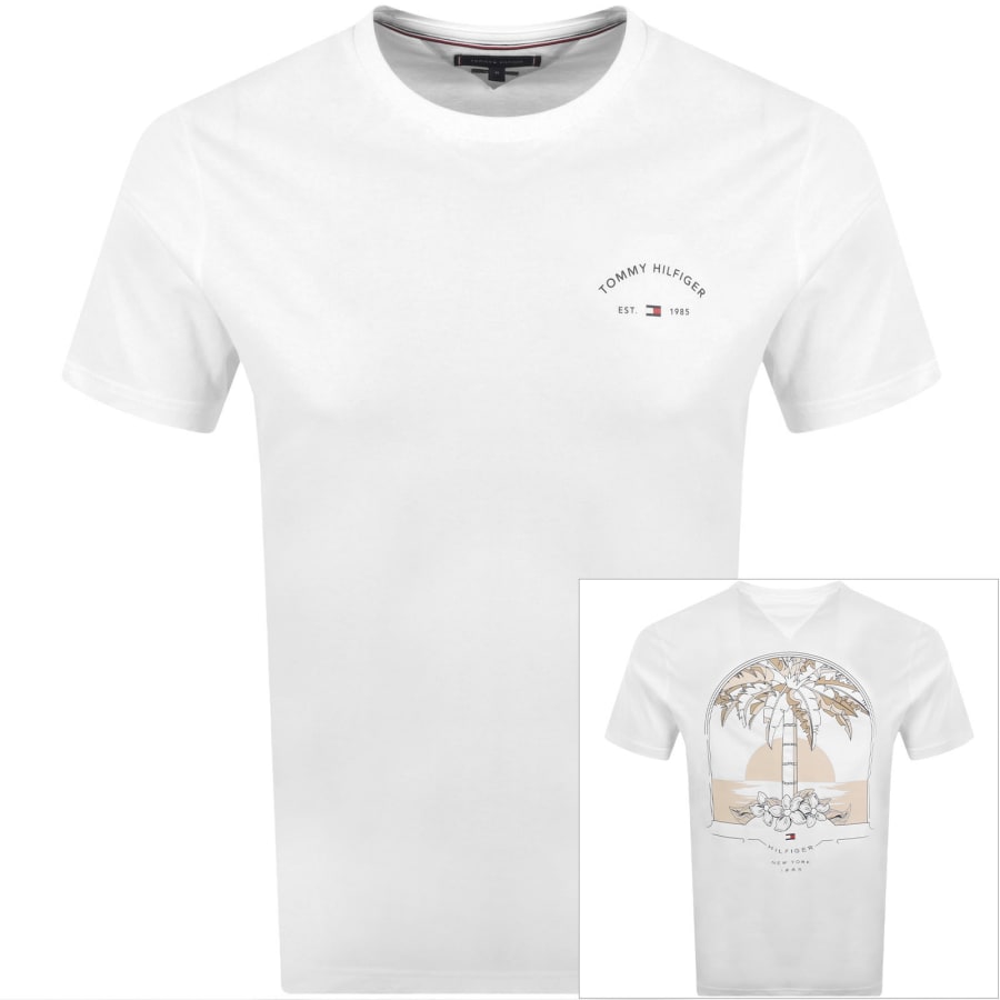 Image number 1 for Tommy Hilfiger Hotel T Shirt White